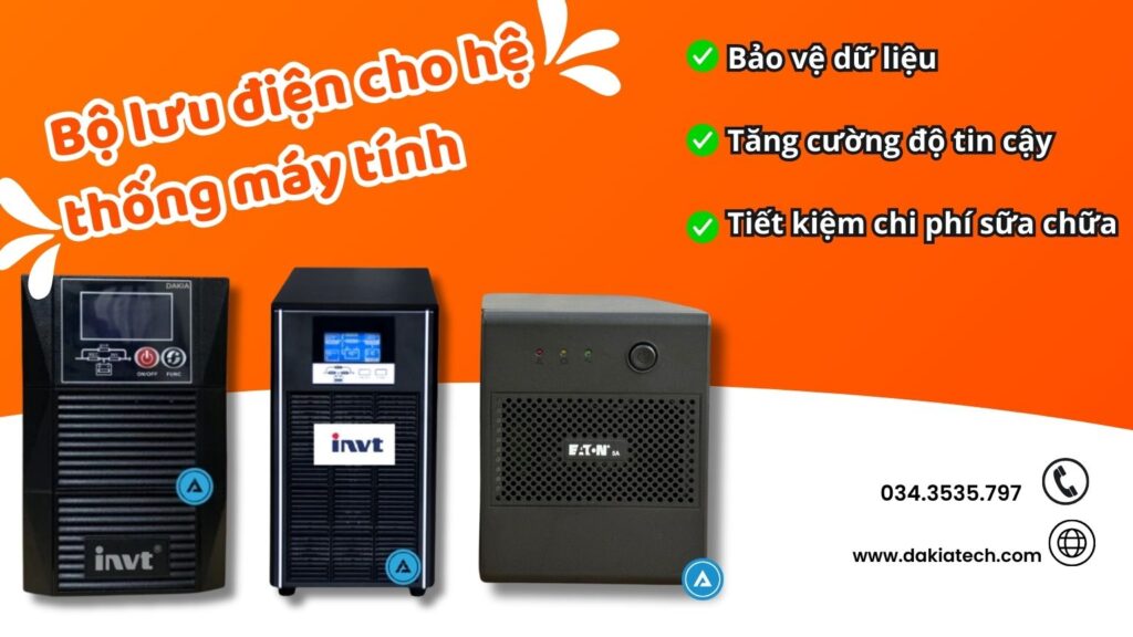 Bộ lưu điện cho hệ thống máy tính