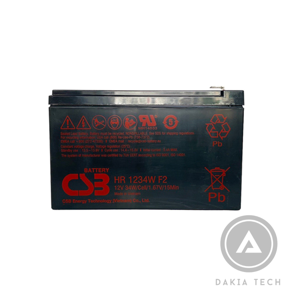 Ắc quy HR1234WF2 CSB (12V-9Ah)