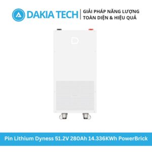 Pin Lithium Dyness 51.2V 280Ah 14.336KWh PowerBrick