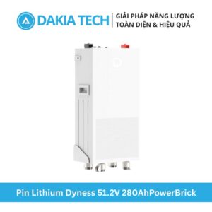 Pin Lithium Dyness 51.2V 280Ah 14.336KWh PowerBrick 