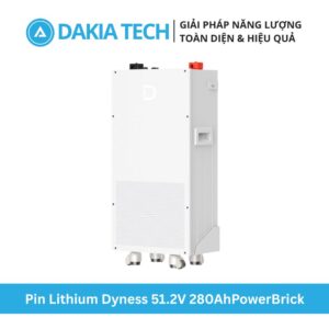 Pin Lithium Dyness 51.2V 280Ah 14.336KWh PowerBrick 