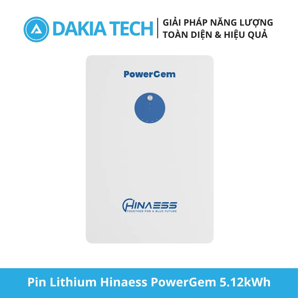 Pin Lithium Hinaess PowerGem 5.12kWh 6 Sản phẩm Pin Lithium Hinaess PowerGem 5.12kWh