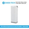 Pin Lithium Dyness áp cao 50KWh Model Stack100 (10 Module 5,12KWh) 1 Pin lưu trữ điện năng lượng mặt trời