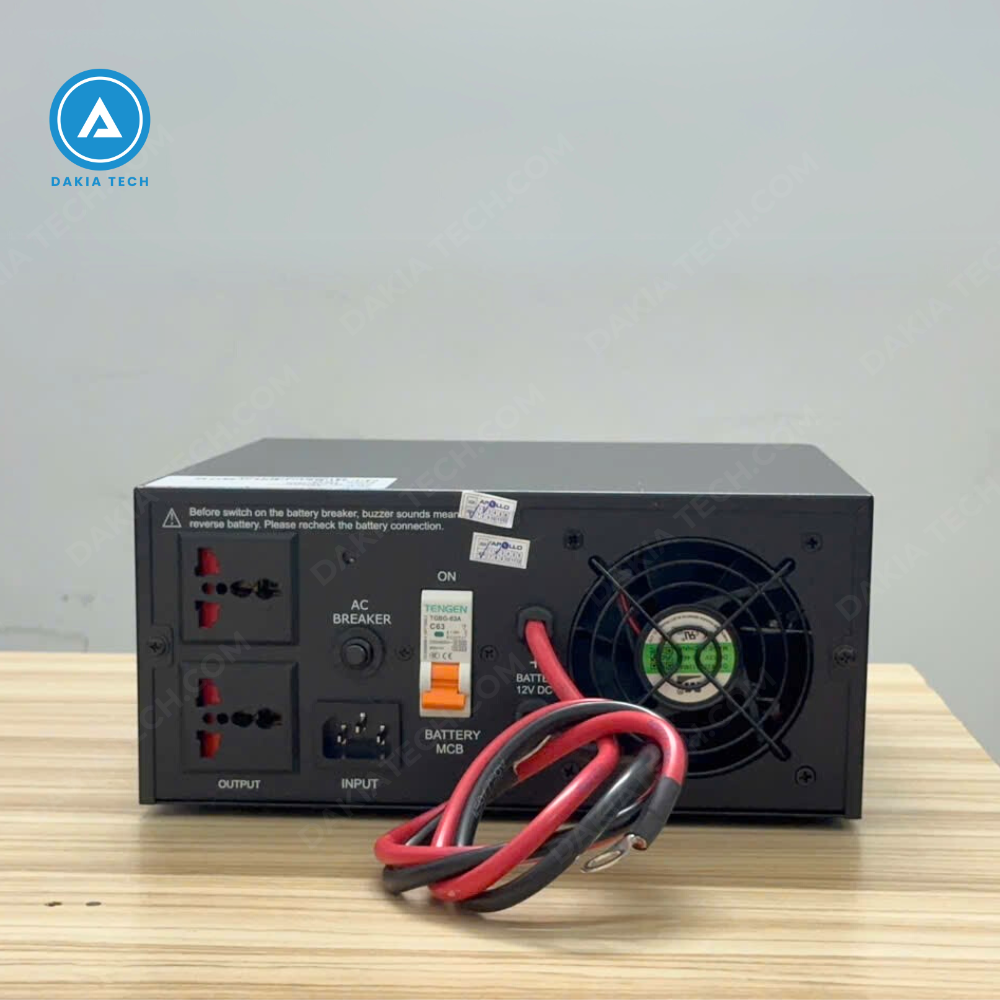 Bộ lưu điện Apollo 12V 600W Model HI1000