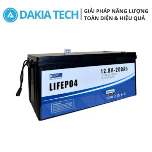 Pin Lithium Derun Battery 12,8V 200Ah - Chính hãng, giá rẻ