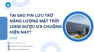 Pin lưu trữ năng lượng mặt trời 10kW