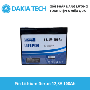 Pin Lithium Derun 12,8V 100Ah