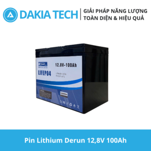 Pin Lithium Derun 12,8V 100Ah