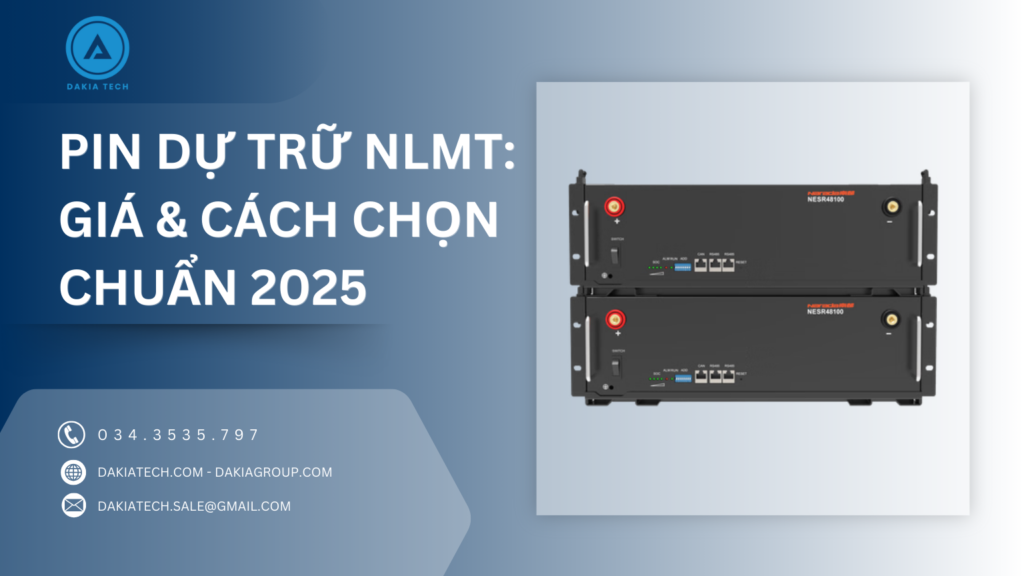 Pin dự trữ năng lượng mặt trời: Giá & cách chọn chuẩn 2025 1 PIN DỰ TRỮ NLMT: GIÁ & CÁCH CHỌN CHUẨN 2025