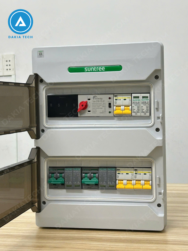 Tủ điện DC - AC - Chống sét lan truyền 3 Tủ điện DC – AC – Chống sét lan truyền
