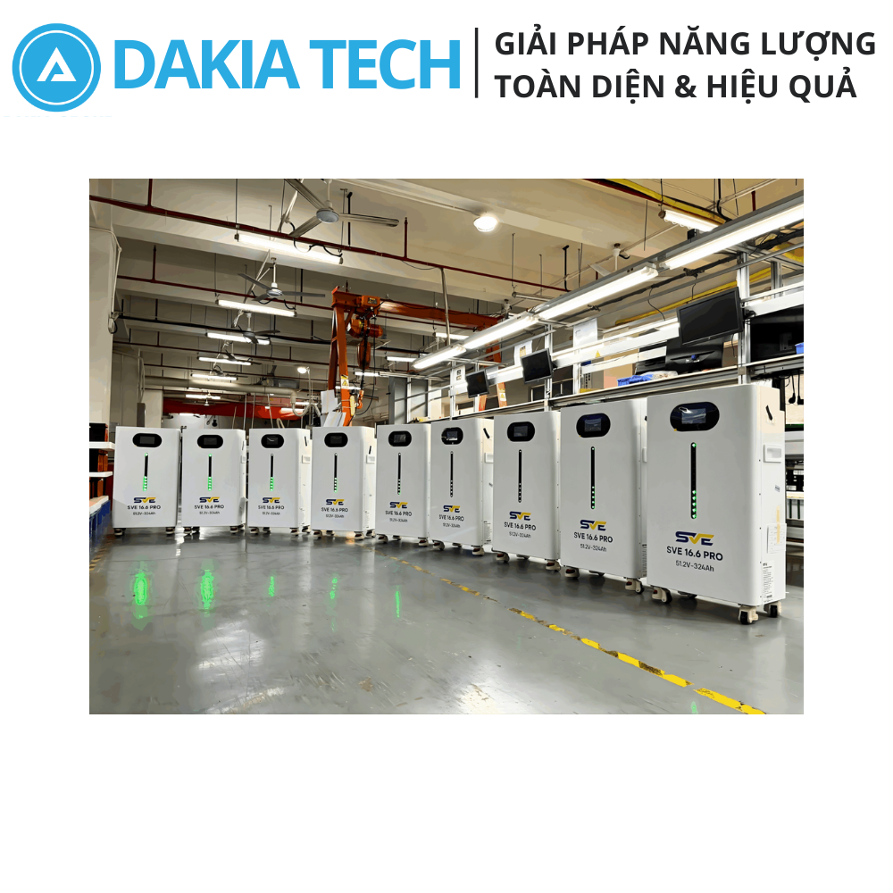 Pin Lithium SVE 51.2V/16S 324Ah 9 Pin Lithium SVE 51.2V/16S 324Ah