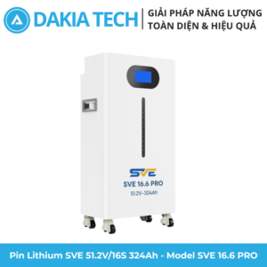 Pin Lithium SVE 51.2V/16S 324Ah 5 Pin Lithium SVE 51.2V/16S 324Ah