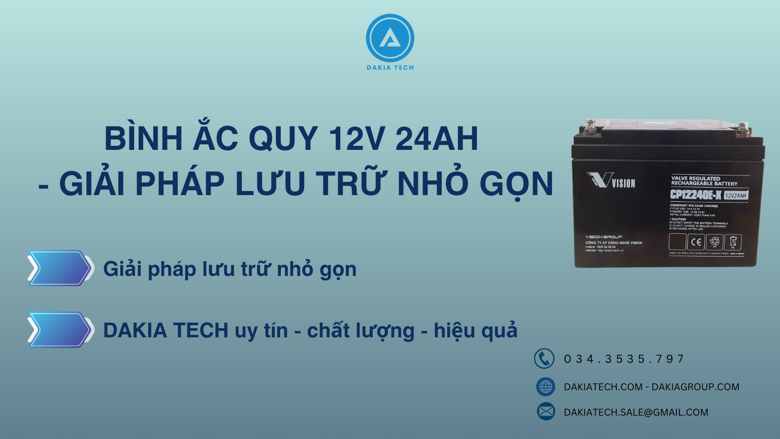 Bình Ắc quy 12V 24Ah - Giải pháp lưu trữ nhỏ gọn 4 Bình Ắc quy 12V 24Ah – Giải pháp lưu trữ nhỏ gọn