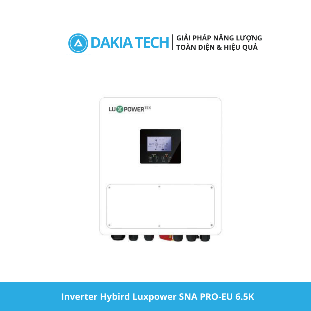 Tại sao điện mặt trời tăng nhanh ở Việt Nam? 3 Inverter Hybird Luxpower SNA PRO 6.5K 6.5KW