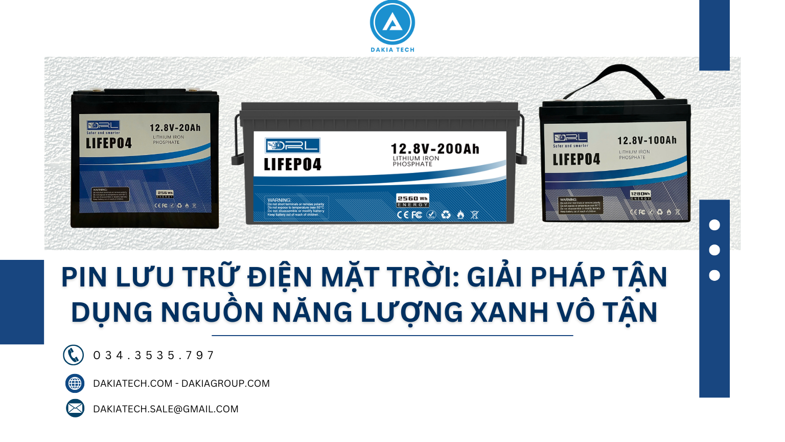 Pin lưu trữ điện mặt trời: Giải pháp tận dụng nguồn năng lượng xanh vô tận 5 Pin lưu trữ điện mặt trời: Giải pháp tận dụng nguồn năng lượng xanh vô tận