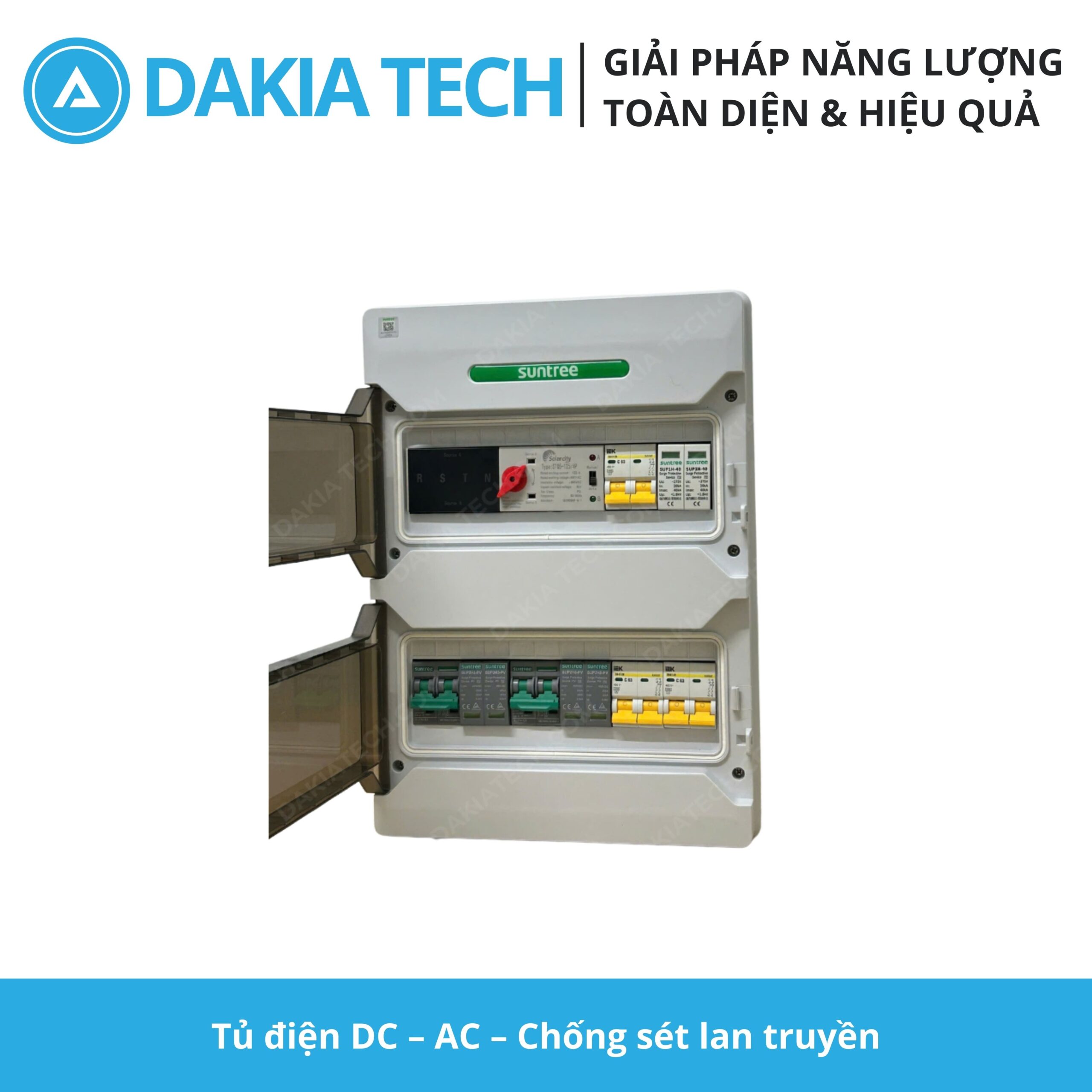 Tủ điện DC - AC - Chống sét lan truyền Tủ điện DC - AC - Chống sét lan truyền