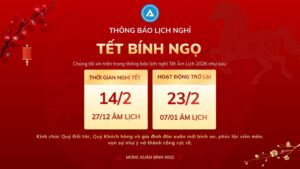 Lịch Nghỉ Tết Nguyên Đán 2026