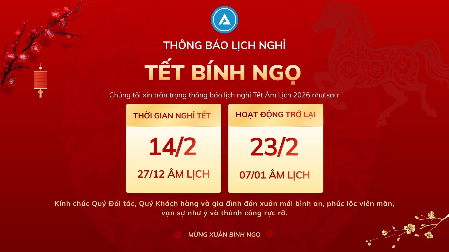 Thông Báo Lịch Nghỉ Tết Nguyên Đán 2026 2 Thông Báo Lịch Nghỉ Tết Nguyên Đán 2026