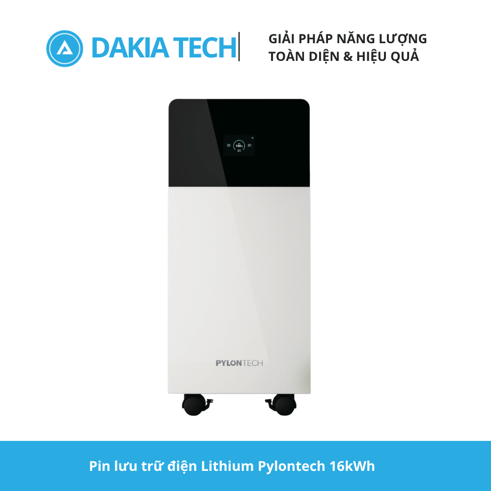 An Toàn Điện Mùa Mưa – Giải Pháp Hạn Chế Cháy Nổ 2026 4 Pin lưu trữ điện Lithium Pylontech 16kWh
