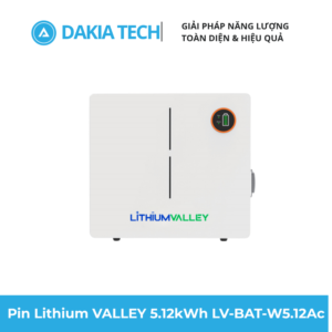 Pin Lithium VALLEY 5.12kWh LV-BAT-W5.12Ac