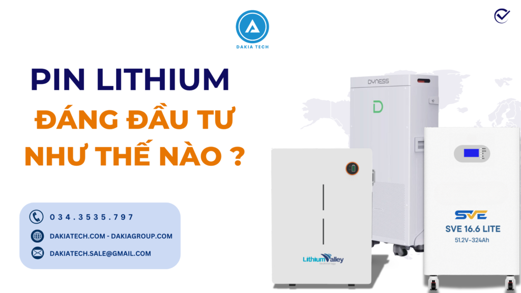 3 lý do nên dùng Pin Lithium cho gia đình & doanh nghiệp 5 3 lý do nên dùng Pin Lithium cho gia đình & doanh nghiệp 1