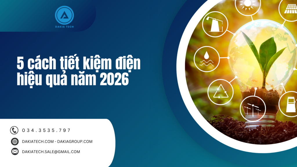 5 cách tiết kiệm điện hiệu quả năm 2026 1 5 cách tiết kiệm điện