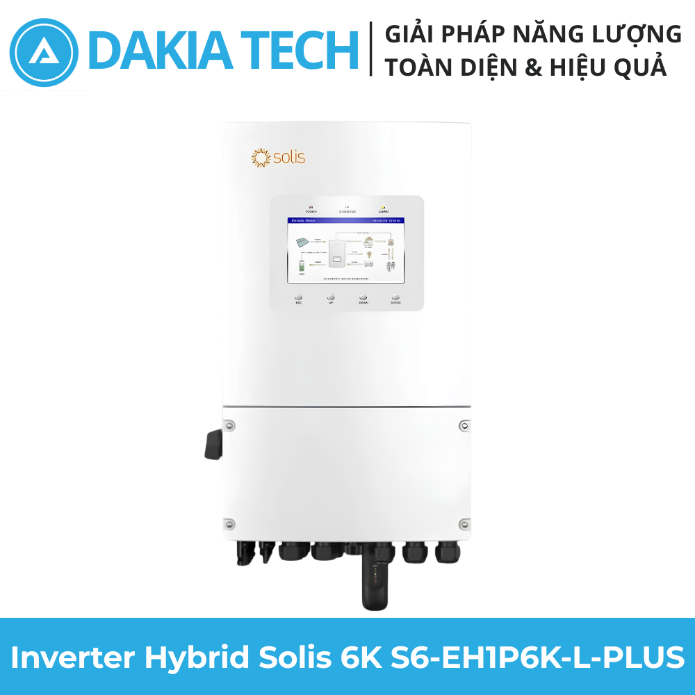 5 cách giúp giảm tiền điện trong mùa nắng nóng 9 Inverter Hybrid Solis 6K S6-EH1P6K-L-PLUS