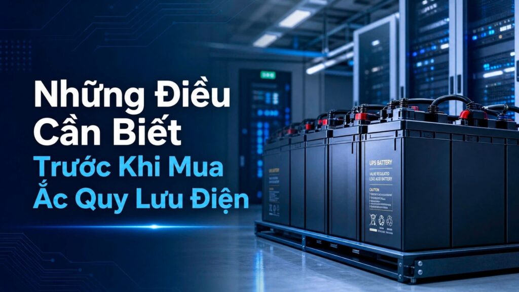 Những Điều Cần Biết Trước Khi Mua Ắc Quy Lưu Điện 1 Những điều cần biết khi mua ắc quy
