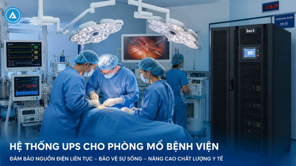Tại Sao Hệ Thống UPS Cho Phòng Mổ Bệnh Viện Là Thiết Bị Bắt Buộc? 2 Tại Sao Hệ Thống UPS Cho Phòng Mổ Bệnh Viện Là Thiết Bị Bắt Buộc?