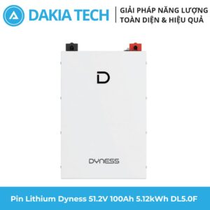 Pin Lithium Dyness 51.2V 100Ah 5.12kWh DL5.0F 4 Pin Lithium Dyness 51.2V 100Ah 5.12kWh DL5.0F