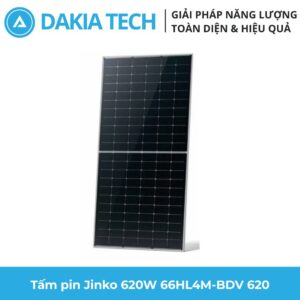 Tấm pin năng lượng mặt trời Jinko 620W 66HL4M-BDV 620