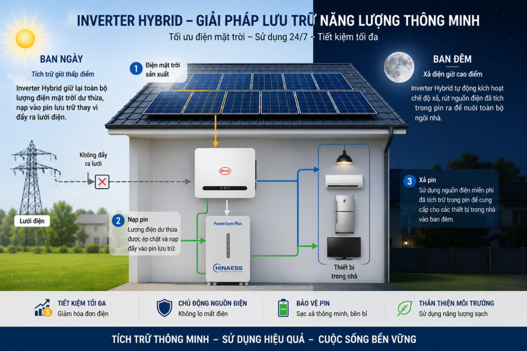 Nghịch Lý Điện Mặt Trời: Ban Ngày Thừa Điện, Ban Đêm Trả Tiền Cao 2 Nghịch lý điện mặt trời