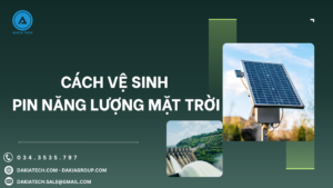 Cách vệ sinh pin năng lượng mặt trời 2