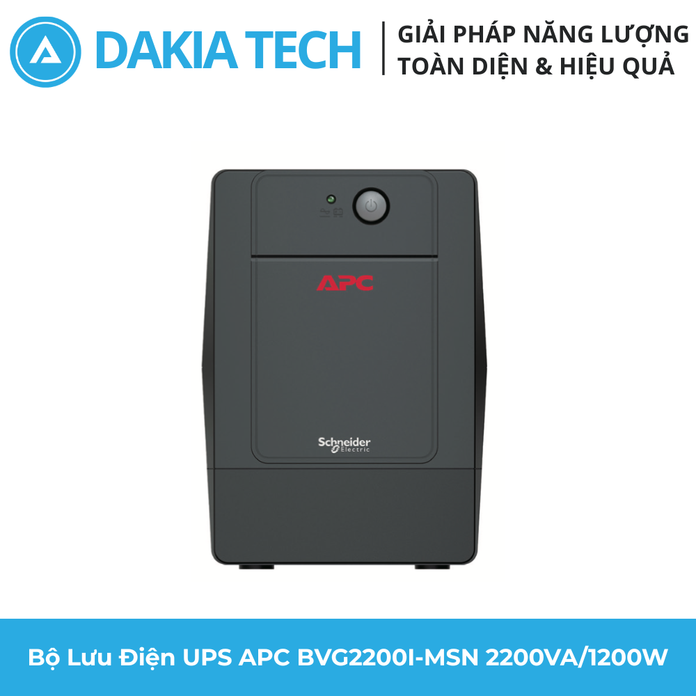 Bộ Lưu Điện UPS APC BVG2200I-MSN 2200VA/1200W Bộ Lưu Điện UPS APC BVG2200I-MSN 2200VA/1200W