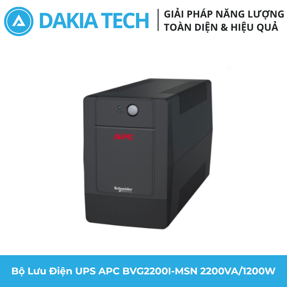 Bộ Lưu Điện UPS APC BVG2200I-MSN 2200VA/1200W Bộ Lưu Điện UPS APC BVG2200I-MSN 2200VA/1200W