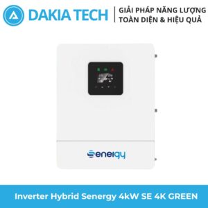 Người dân lắp điện mặt trời mái nhà chỉ cần thông báo, không cần giấy phép 3 Inverter Hybrid Senergy 4kW SE 4K GREEN