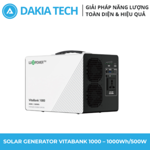 Solar Generator Luxpower VitaBank 1000 – 1000Wh/500W